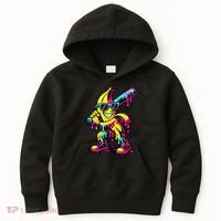 Banana Funny Ice Cream Drip Kids Hoodie thumb 0
