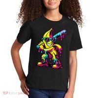Banana Funny Ice Cream Drip Kids T-Shirt thumb 2