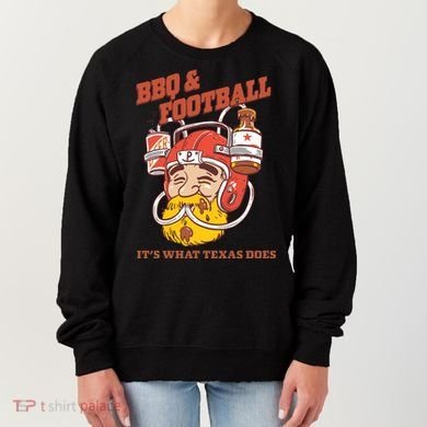 Bbq & Football ItS What Texas Does Women's Sweatshirt