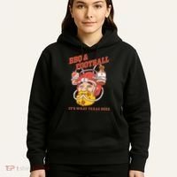 Bbq & Football ItS What Texas Does Hoodie thumb 5