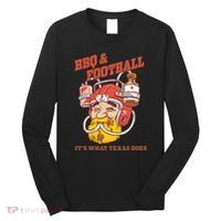 Bbq & Football ItS What Texas Does Long Sleeve Shirt thumb 0