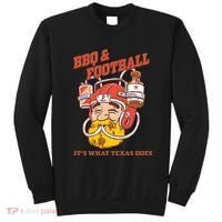 Bbq & Football ItS What Texas Does Sweatshirt thumb 0