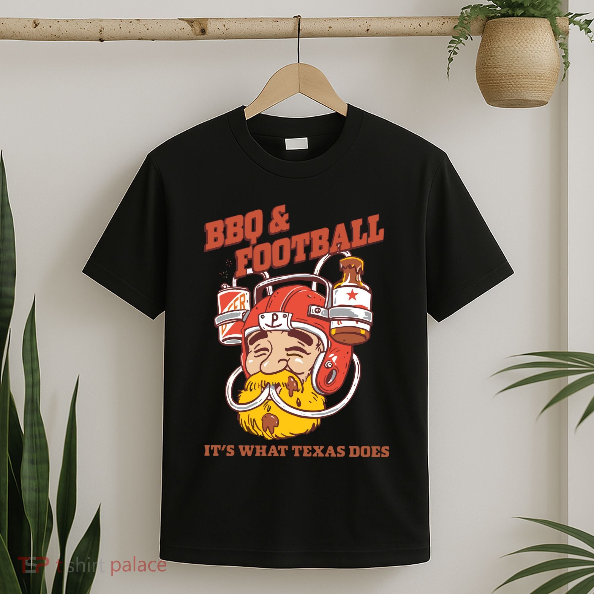 Bbq & Football ItS What Texas Does T-Shirt