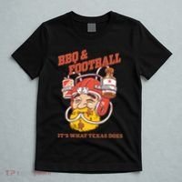 Bbq & Football ItS What Texas Does T-Shirt thumb 5