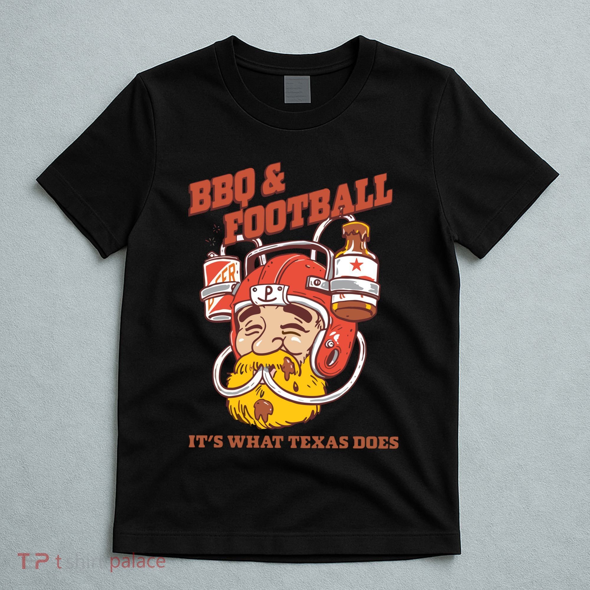 Bbq & Football ItS What Texas Does T-Shirt