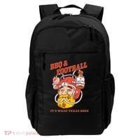 Bbq & Football ItS What Texas Does Backpack thumb 0