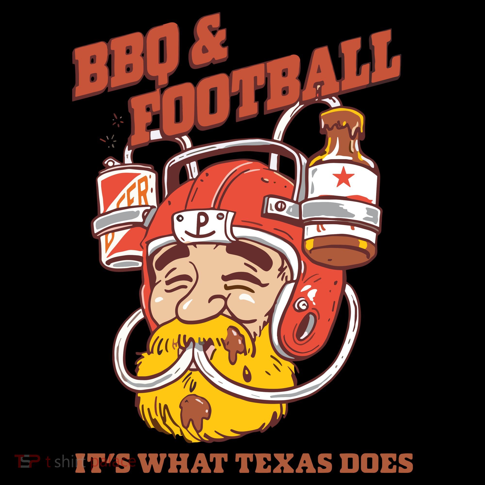 Bbq & Football ItS What Texas Does Women's Hoodie