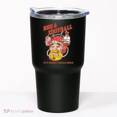 Bbq & Football ItS What Texas Does Tumbler