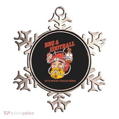 Bbq & Football ItS What Texas Does Ornament