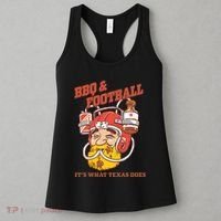 Bbq & Football ItS What Texas Does Women's Tank Top thumb 3