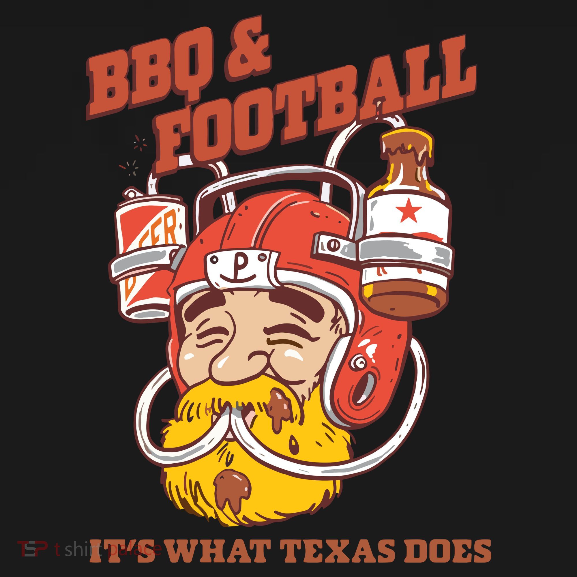 Bbq & Football ItS What Texas Does Women's Tank Top