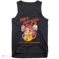 Bbq & Football ItS What Texas Does Tank Top thumb 0