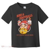 Bbq & Football ItS What Texas Does Toddler T-Shirt thumb 0