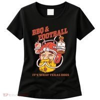 Bbq & Football ItS What Texas Does Women's T-Shirt thumb 0