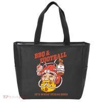 Bbq & Football ItS What Texas Does Tote Bag thumb 0