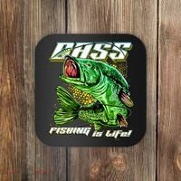 Bass Fishing Is Life Coaster thumb 0