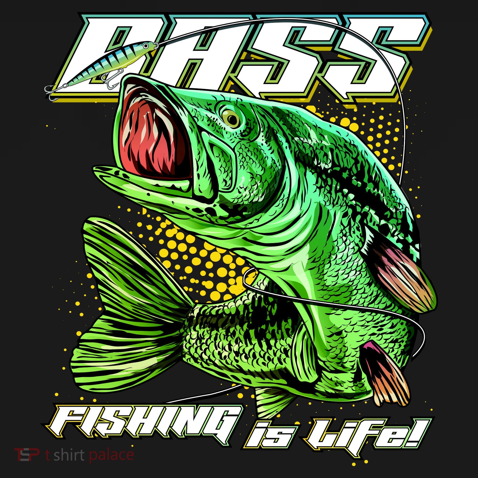 Bass Fishing Is Life Toddler Hoodie
