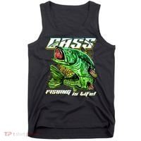 Bass Fishing Is Life Tank Top thumb 0