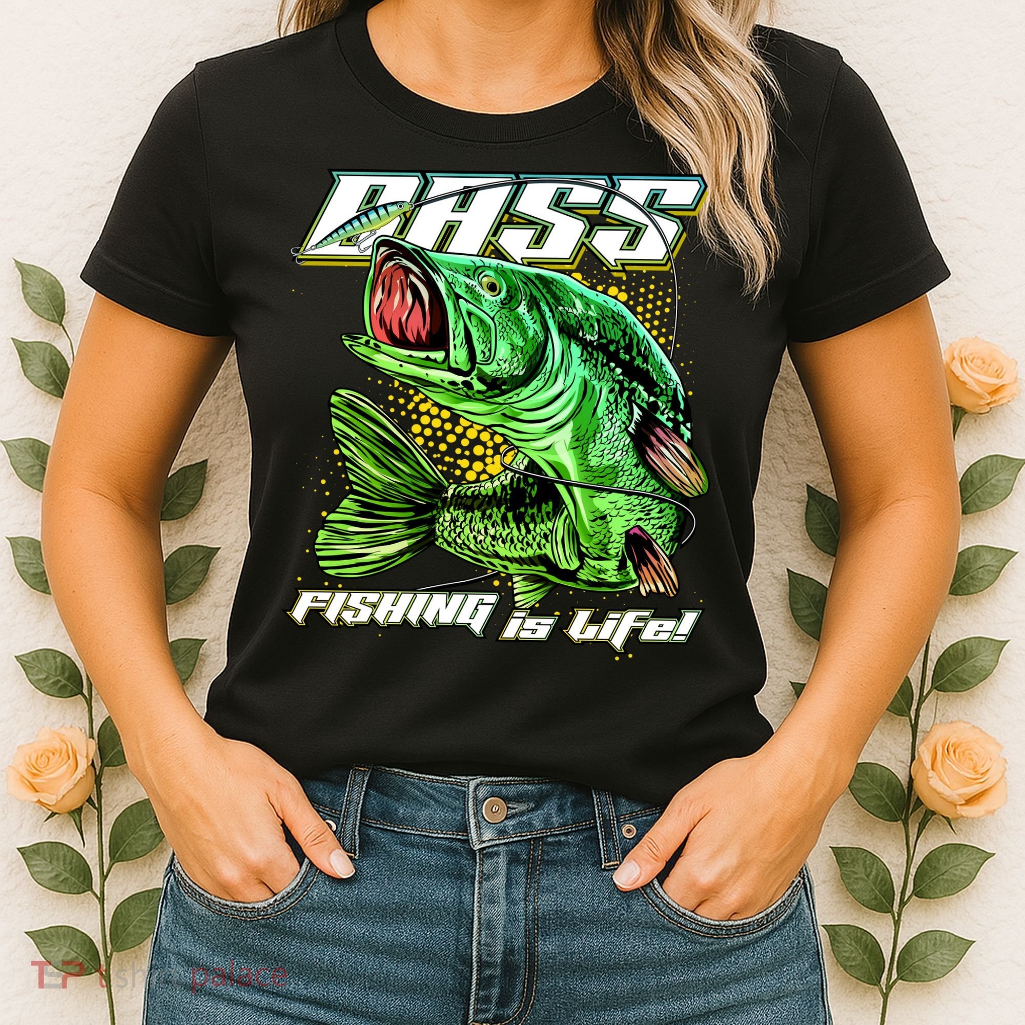 Bass Fishing Is Life Women's T-Shirt