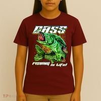 Bass Fishing Is Life T-Shirt thumb 4