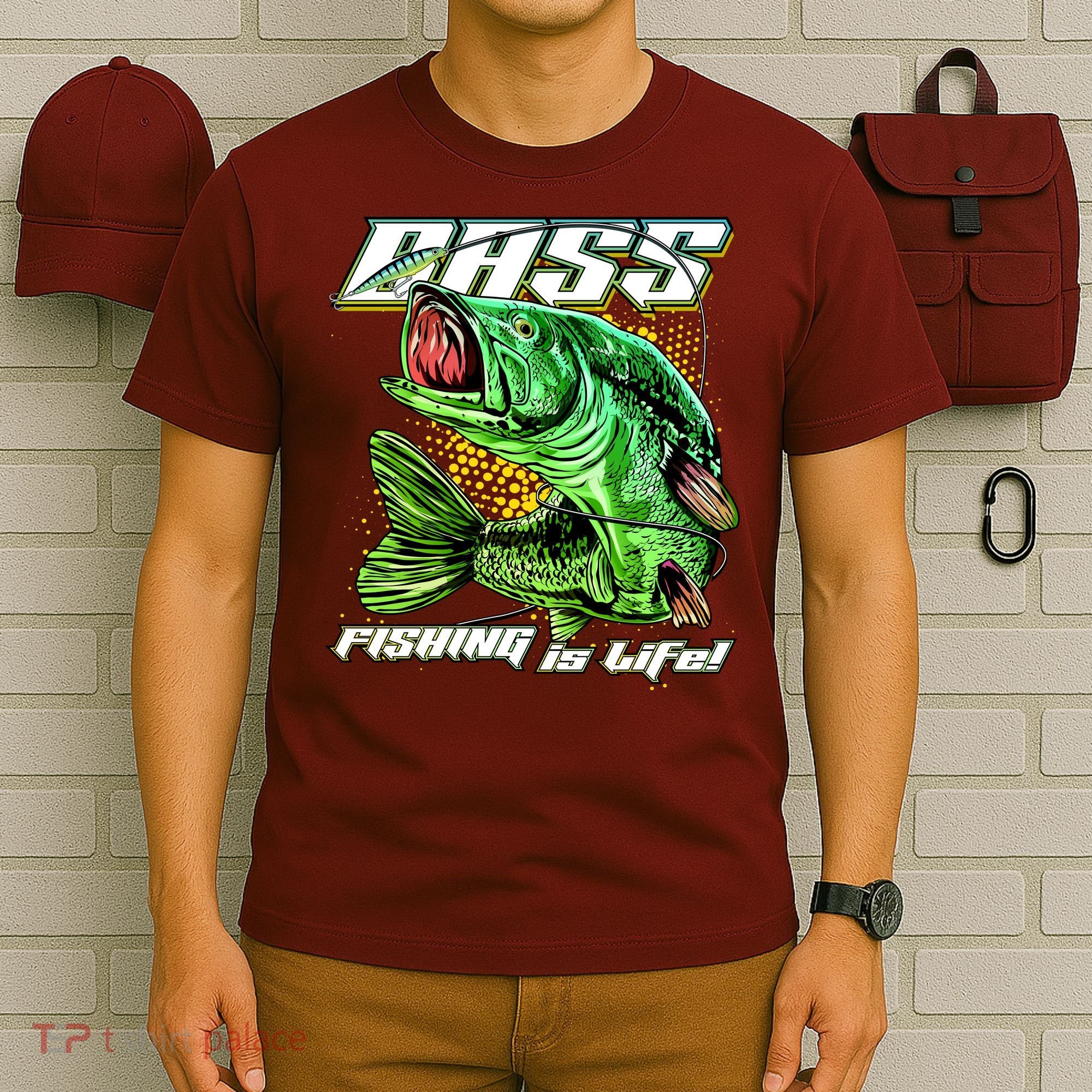 Bass Fishing Is Life T-Shirt