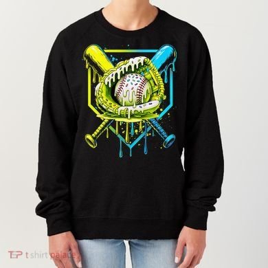 Baseball  For Ice Cream Cute Baseball 2 Gift Women's Sweatshirt