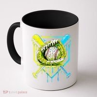Baseball  For Ice Cream Cute Baseball 2 Gift Coffee Mug thumb 0