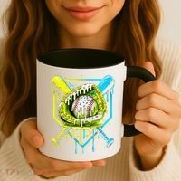 Baseball  For Ice Cream Cute Baseball 2 Gift Coffee Mug thumb 3