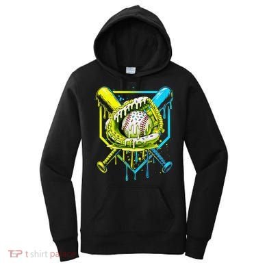Baseball  For Ice Cream Cute Baseball 2 Gift Women's Hoodie