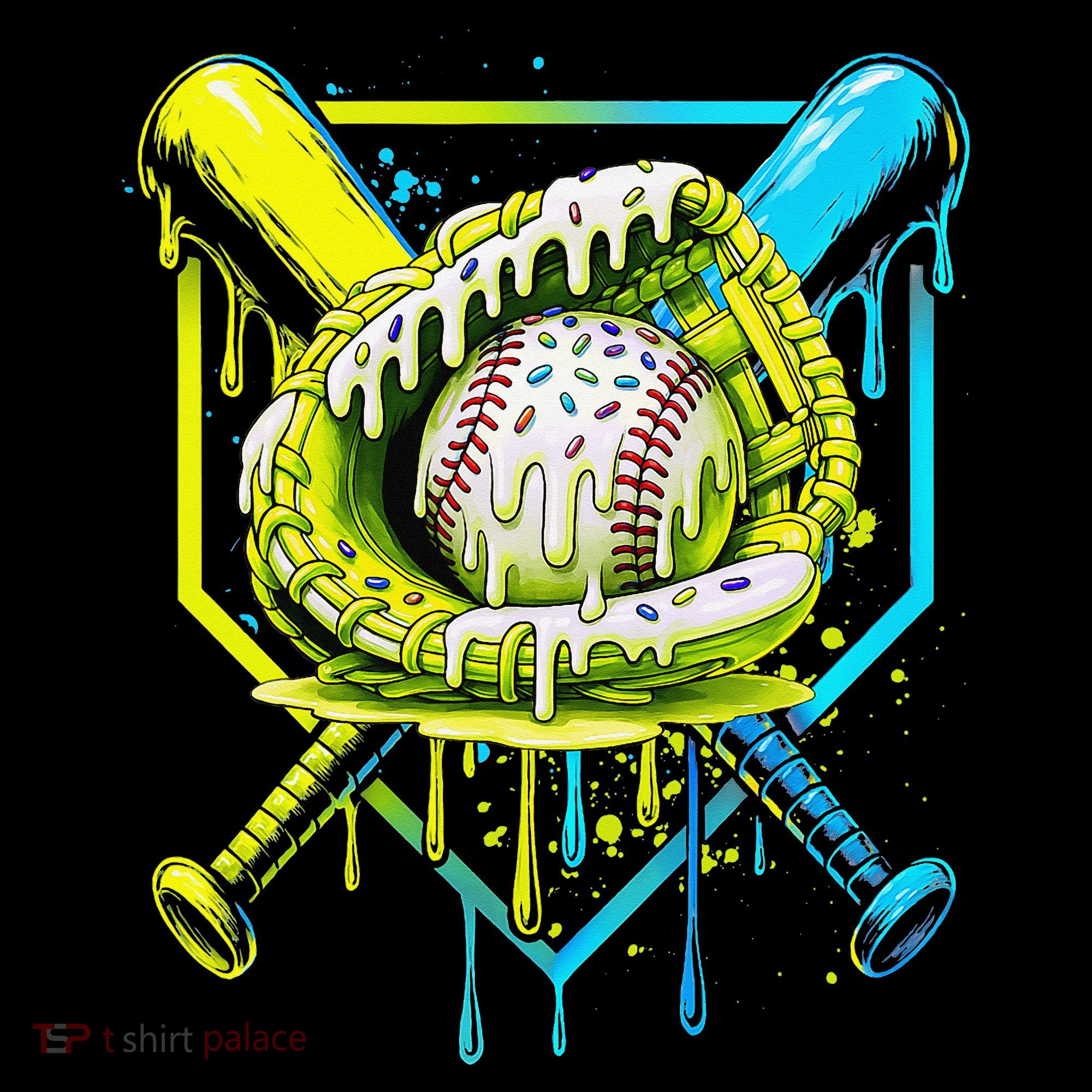 Baseball  For Ice Cream Cute Baseball 2 Gift Women's Hoodie