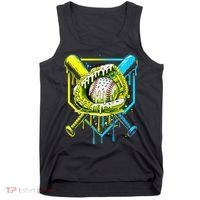 Baseball  For Ice Cream Cute Baseball 2 Gift Tank Top thumb 0