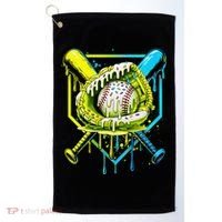 Baseball  For Ice Cream Cute Baseball 2 Gift Golf Towel thumb 0