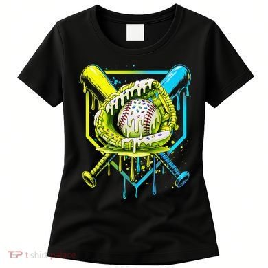 Baseball  For Ice Cream Cute Baseball 2 Gift Women's T-Shirt
