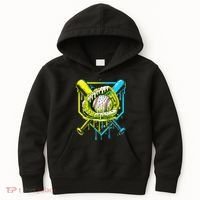 Baseball  For Ice Cream Cute Baseball 2 Gift Kids Hoodie thumb 0