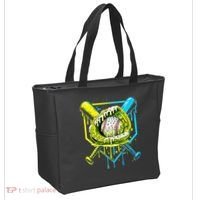 Baseball  For Ice Cream Cute Baseball 2 Gift Tote Bag thumb 2