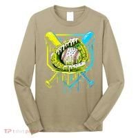 Baseball  For Ice Cream Cute Baseball 2 Gift Long Sleeve Shirt thumb 0