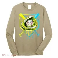 Baseball  For Ice Cream Cute Baseball 2 Gift Long Sleeve Shirt thumb 0