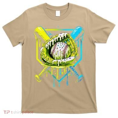 Baseball  For Ice Cream Cute Baseball 2 Gift T-Shirt