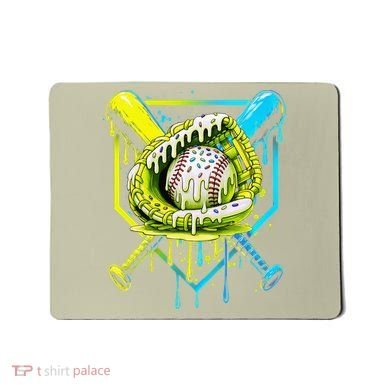 Baseball  For Ice Cream Cute Baseball 2 Gift Mousepad