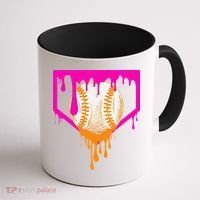 Baseball For Ice Cream Cute Baseball 1 Gift Coffee Mug thumb 1