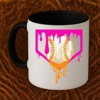 Baseball For Ice Cream Cute Baseball 1 Gift Coffee Mug thumb 2
