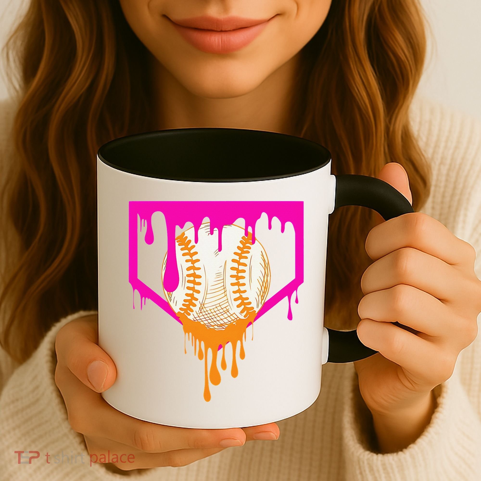 Baseball For Ice Cream Cute Baseball 1 Gift Coffee Mug