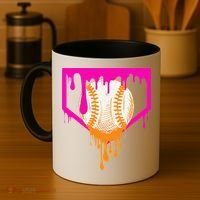 Baseball For Ice Cream Cute Baseball 1 Gift Coffee Mug thumb 4