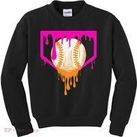 Baseball For Ice Cream Cute Baseball 1 Gift Kids Sweatshirt thumb 0