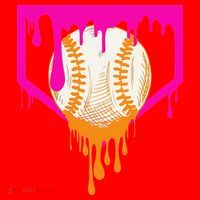 Baseball For Ice Cream Cute Baseball 1 Gift Santa Hat thumb 1