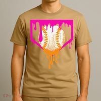 Baseball For Ice Cream Cute Baseball 1 Gift T-Shirt thumb 3