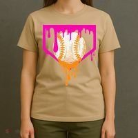 Baseball For Ice Cream Cute Baseball 1 Gift T-Shirt thumb 4