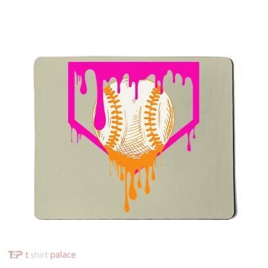 Baseball For Ice Cream Cute Baseball 1 Gift Mousepad