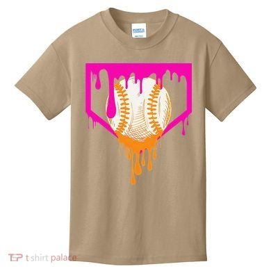 Baseball For Ice Cream Cute Baseball 1 Gift Kids T-Shirt
