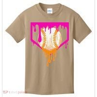 Baseball For Ice Cream Cute Baseball 1 Gift Kids T-Shirt thumb 0